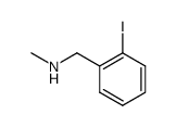2-iodo-N-methylbenzylamine Structure