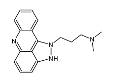 N,N-dimethyl-3-(pyrazolo[3,4,5-kl]acridin-1(2H)-yl)propan-1-amine Structure