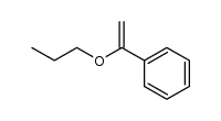 (1-phenyl-vinyl)-propyl ether结构式