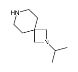 2-propan-2-yl-2,7-diazaspiro[3.5]nonane结构式