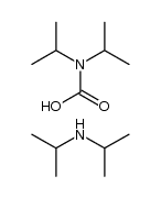 diisopropylammonium diisopropylcarbamate Structure
