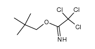 trichloroacetamido-neopentanol结构式