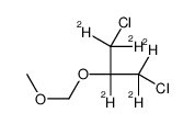1,3-Dichloro-2-(methoxymethoxy)propane-d5结构式