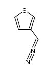 (3-thienyl)diazomethane Structure