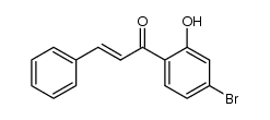 4'-bromo-2'-hydroxy-trans-chalcone Structure