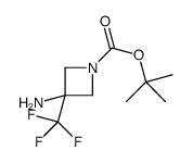 3-氨基-3-(三氟甲基)氮杂环丁烷-1-羧酸叔丁酯图片