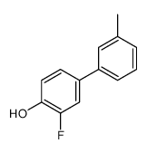 2-fluoro-4-(3-methylphenyl)phenol Structure