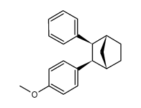 (1S,2R,3S,4R)-2-(4-methoxyphenyl)-3-phenylbicyclo[2.2.1]heptane结构式