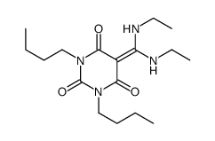 5-(Bis-ethylamino-Methylene)-1,3-dibutyl-pyrimidine-2,4,6(1H, 3H, 5H)-trione Structure