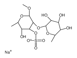 methyl 2-O-fucopyranosylfucopyranoside 3 sulfate picture