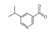 3-ISOPROPYL-5-NITROPYRIDINE Structure