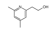 2-PYRIDINEETHANOL,4,6-DIMETHYL- Structure