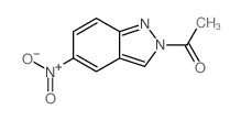 1-(5-nitroindazol-2-yl)ethanone结构式