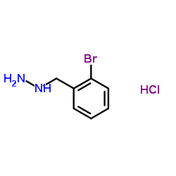 2-Bromobenzylhydrazine dihydrochloride structure