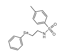 N-[2-(Phenylseleno)ethyl]-p-toluenesulfonamide结构式