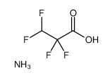 azanium,2,2,3,3-tetrafluoropropanoate Structure
