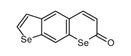 selenopheno[3,2-g]selenochromen-7-one Structure