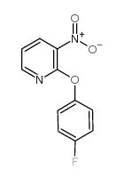 2-(4-fluorophenoxy)-3-nitropyridine picture