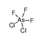 dichloro(trifluoro)-λ5-arsane Structure