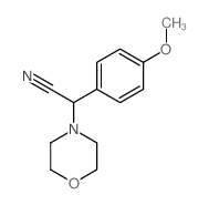 4-Morpholineacetonitrile,a-(4-methoxyphenyl)- picture