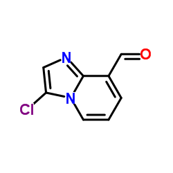 3-Chloroimidazo[1,2-a]pyridine-8-carbaldehyde结构式