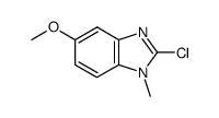 1H-Benzimidazole,2-chloro-5-methoxy-1-methyl-(9CI) Structure