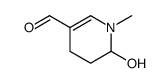 3-Pyridinecarboxaldehyde, 1,4,5,6-tetrahydro-6-hydroxy-1-methyl- (9CI) picture