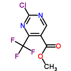 Methyl 2-chloro-4-(trifluoromethyl)pyrimidine-5-carboxylate picture