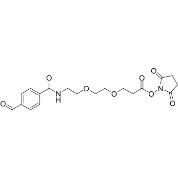 Ald-Ph-amido-PEG2-C2-NHS ester图片