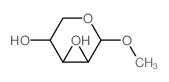a-D-Lyxopyranoside, methyl Structure