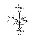 N,N'-bis(2'-(methylamino)ethyl)-N,N'-dimethylpropane-1,3-diamine copper(II) perchlorate结构式