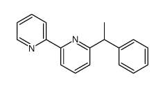 2-(1-phenylethyl)-6-pyridin-2-ylpyridine结构式