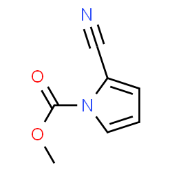 1H-Pyrrole-1-carboxylicacid,2-cyano-,methylester(9CI)结构式