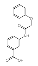 Benzoic acid,3-[(2-phenoxyacetyl)amino]- picture