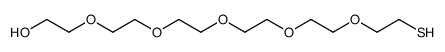 Thiol-PEG6-alcohol结构式