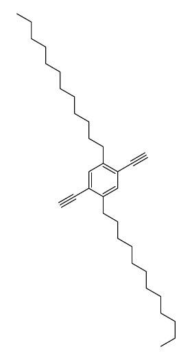 1,4-didodecyl-2,5-diethynylbenzene Structure