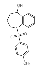 1H-1-Benzazepin-5-ol,2,3,4,5-tetrahydro-1-[(4-methylphenyl)sulfonyl]- Structure