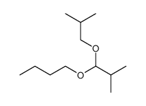 1-(1-isobutoxy-2-methylpropoxy)butane Structure