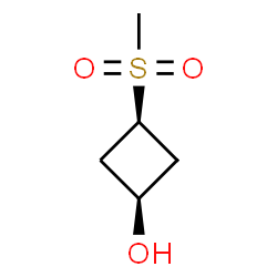 rac-(1s,3s)-3-(methylsulfonyl)cyclobutanol structure