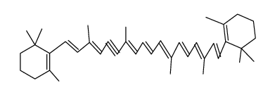 11-Dehydro-β-carotin结构式