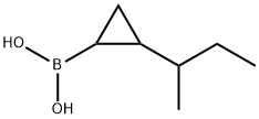 2-(sec-Butyl)cyclopropane boronic acid结构式