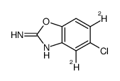 Zoxazolamine-d2 Structure