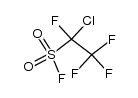 1-chlorotetrafluoroethanesulfonyl fluoride Structure