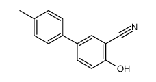2-hydroxy-5-(4-methylphenyl)benzonitrile结构式