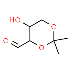 1,3-Dioxane-4-carboxaldehyde, 5-hydroxy-2,2-dimethyl- (9CI)结构式