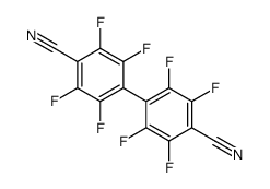 2,2,3,3,5,5,6,6-八氟-4,4-联苯基二甲腈结构式