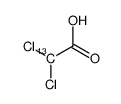 2,2-dichloroacetic acid Structure