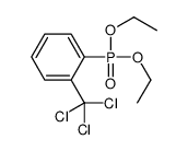 1-diethoxyphosphoryl-2-(trichloromethyl)benzene structure