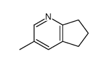 3-甲基-6,7-二氢-5H-环戊并[b]吡啶结构式