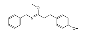 methyl 3-(4-hydroxyphenyl)propionate-benzylimide Structure